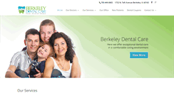 Desktop Screenshot of berkeleydentalcare.net